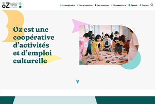 Visuel du Site OZ